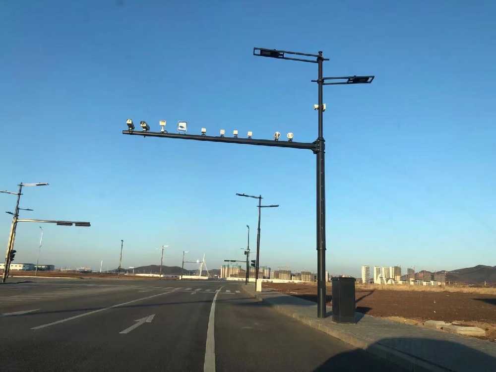 台南市黑龙江佳木斯综合路灯杆项目